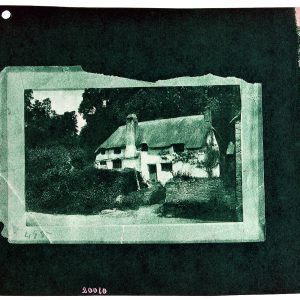 Archival image of a cottage