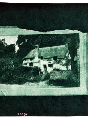 Archival image of a cottage
